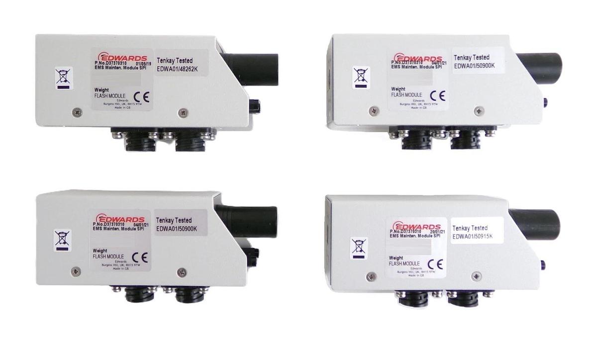 Used Edwards D37370310 EMS Maintenance Module Lot of 4 Working
