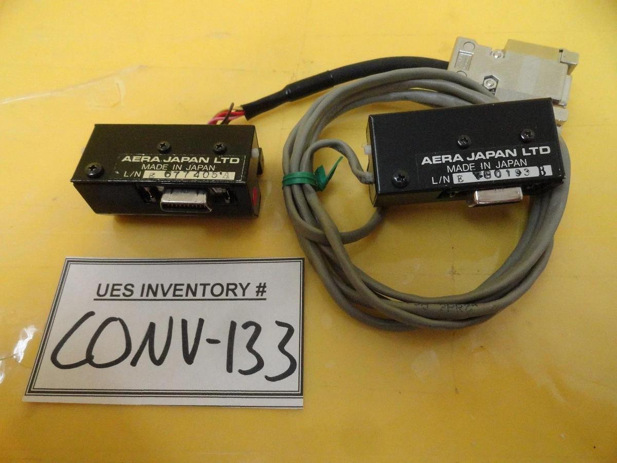 Used Aera CA-26A MFC Mass Flow Controller Card Edge Adapter CA-11 Lot of 2 Used