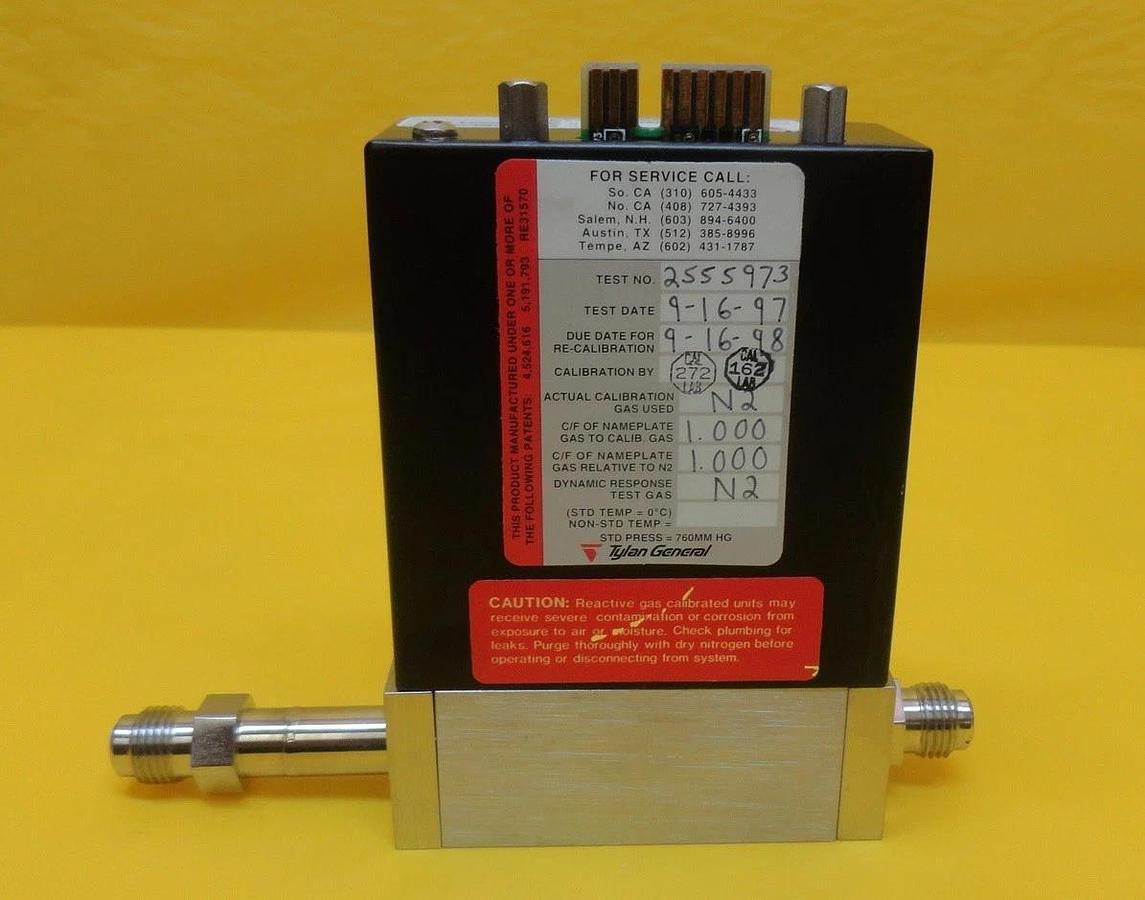 Used Tylan FC-2960MEP5-261R Mass Flow Controller MFC 2960 Series 20 SLPM N2 Used