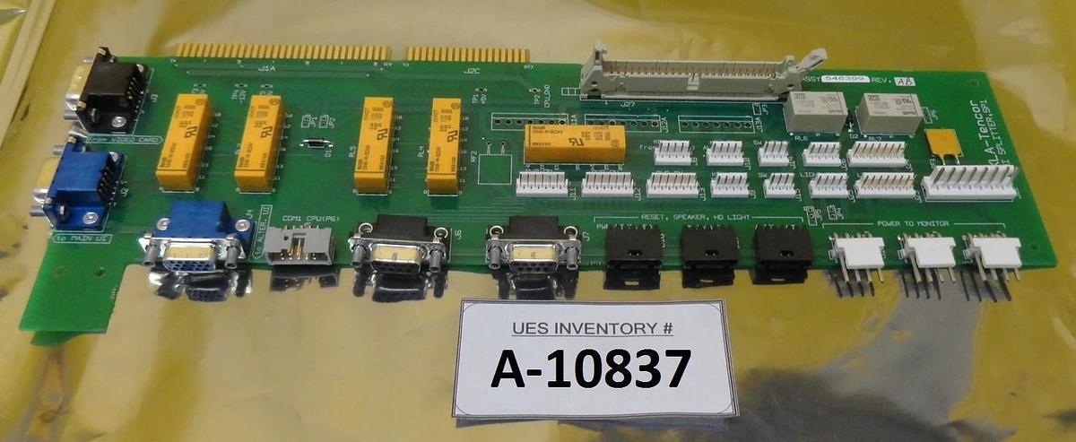 Used KLA-Tencor 546399 Interface Card PCB UI SPLITTER, SP1 Used Working