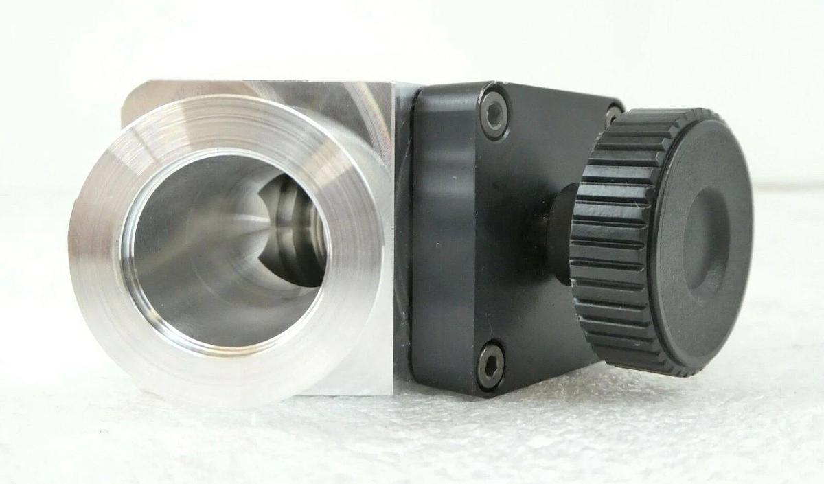 Used VAT 26528-KA01-BCN1 HV Inline Valve Manual Actuator AMAT 3870-05684 Working