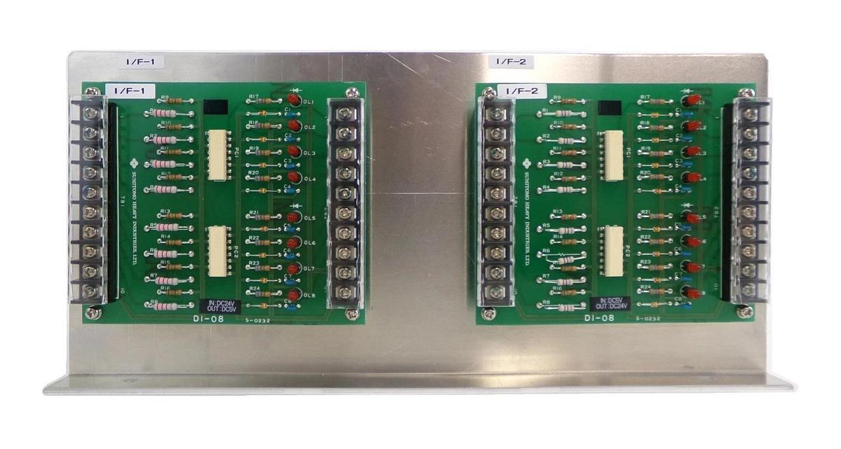 Used Sumitomo Heavy Industries DI-08 Interface PCB Panel Hitachi IS5100 Working