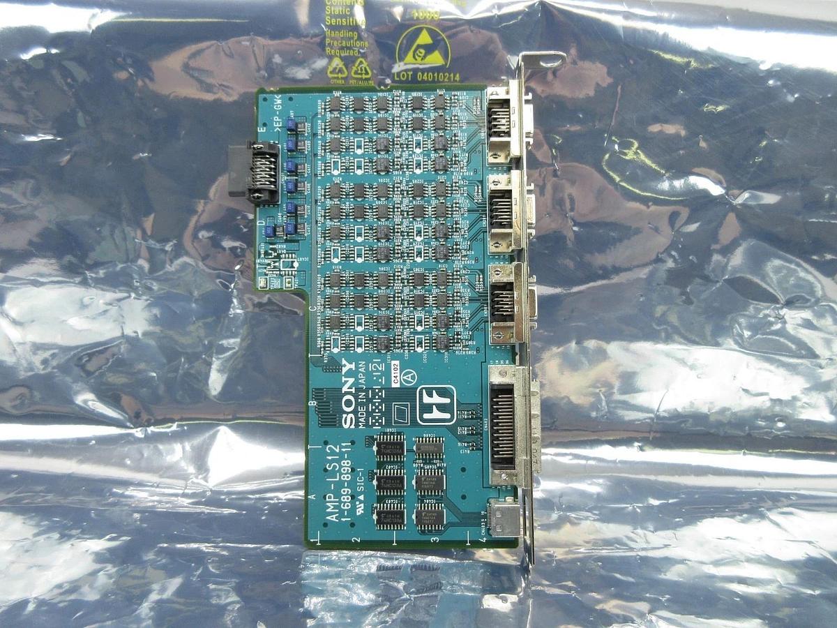 Used Sony 1-689-898-11 Laserscale AMP Detector Card AMP-LS12 Nikon NSR Series Working