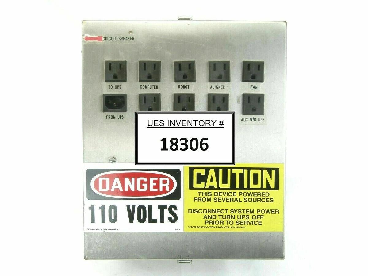 Used Plasma-Therm Power Distribution Module Clusterlock 7000 RIE System Working Spare