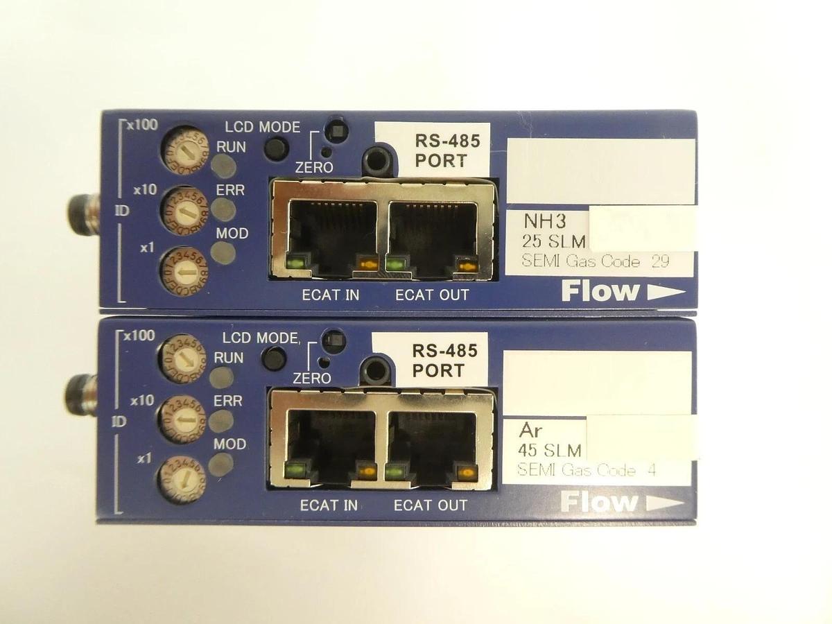 Used Aera HC100 Series Mass Flow Controller MFC Reseller Lot of 8 Working Surplus