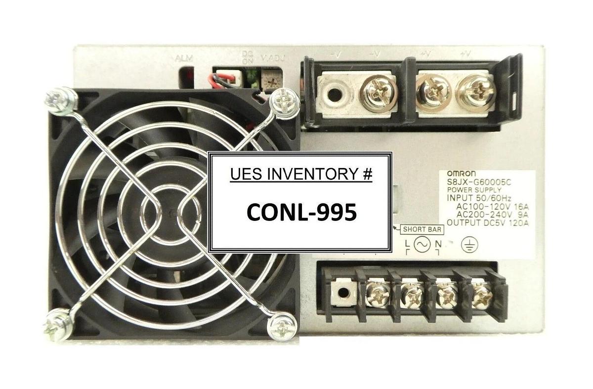 Used Omron S8JX-G60005C Power Supply AMAT Applied Materials Working Surplus