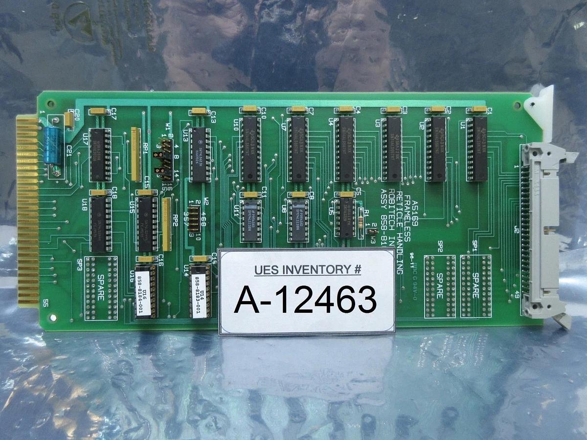 Used SVG Silicon Valley Group 858-8164-001 Interface PCB Card Rev. E 90S Used Working