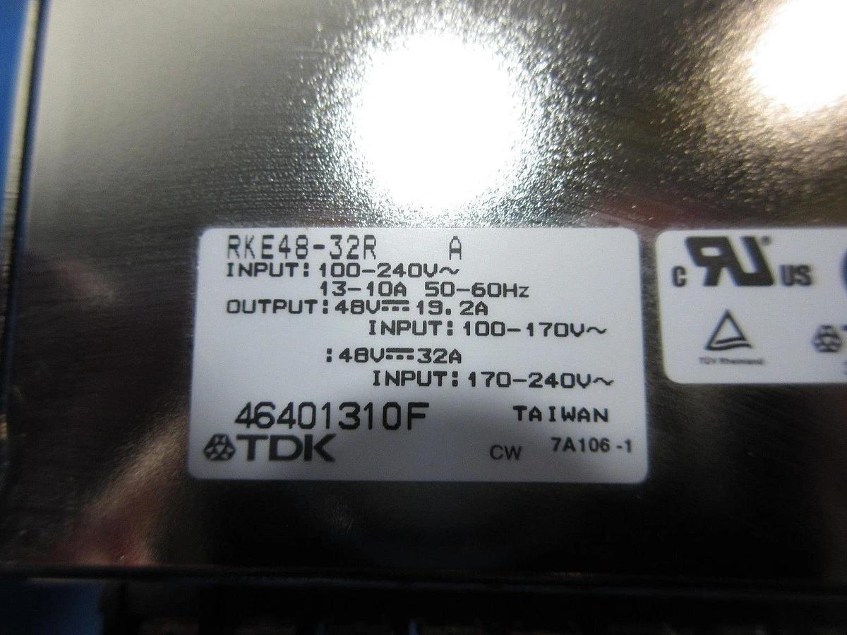 Used TDK RKE48-32R A Power Supply 48VDC 19.2A 32A Nikon NSR Series Working