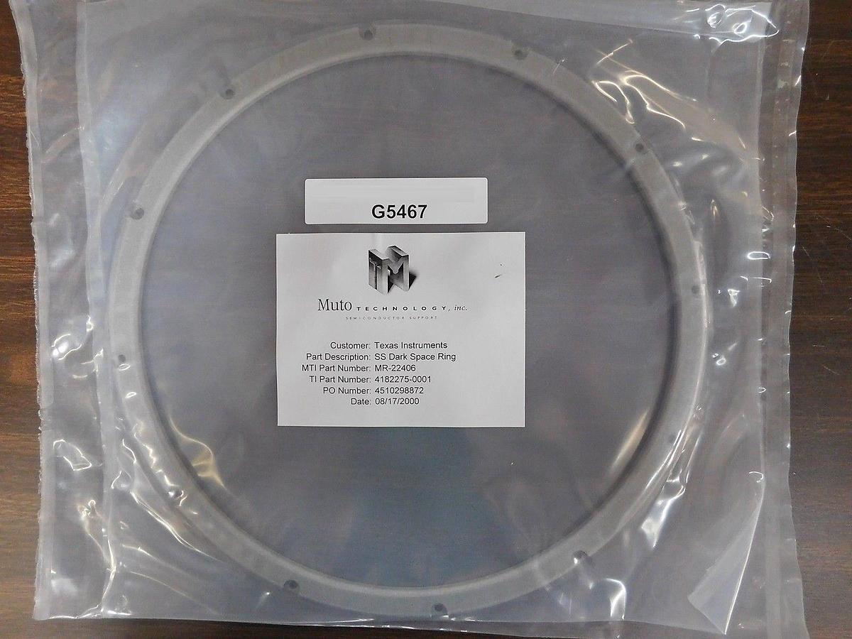 Muto Technology MR-22406 SS Dark Space Ring 4182275-0001 MRC D119223