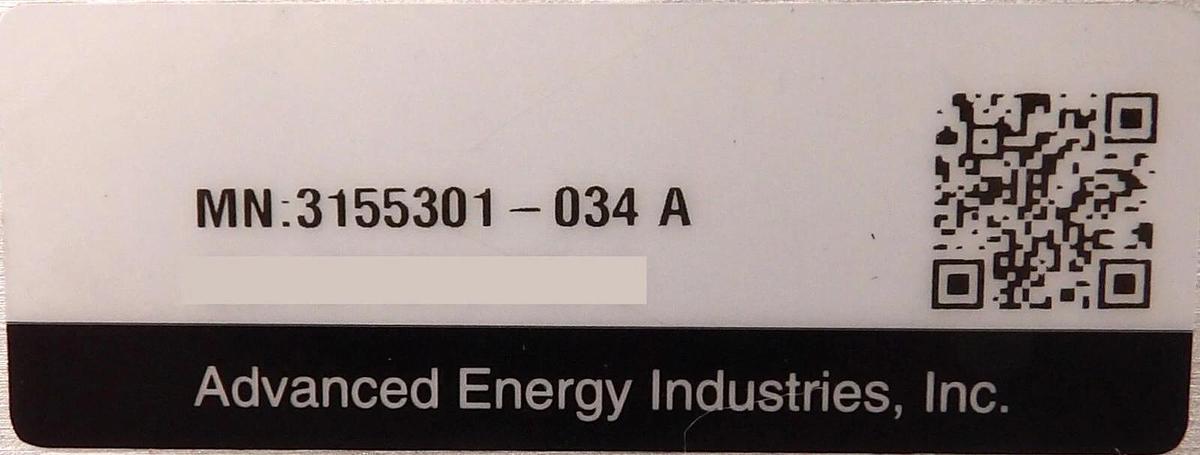 Used Navigator II AE Advanced Energy 3155301-034 RF Match F/R A Working Surplus