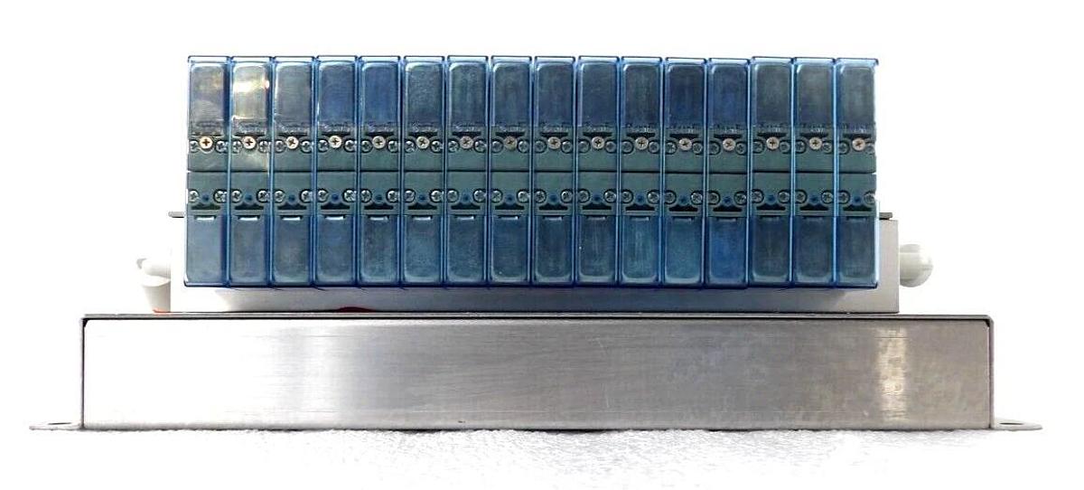 Used SMC IN587-33 32-Port EtherCAT Pneumatic Manifold Assembly Working Surplus