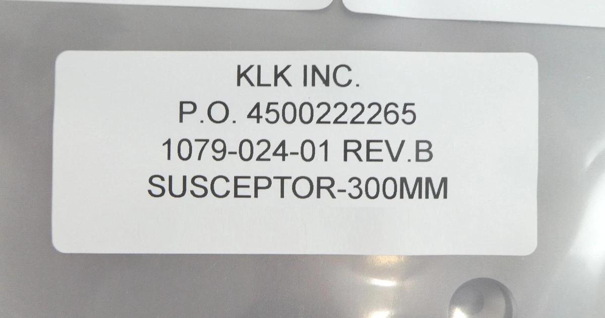 QuantumClean 1079-024-01 300mm Susceptor Gamma Hybrid Flat New