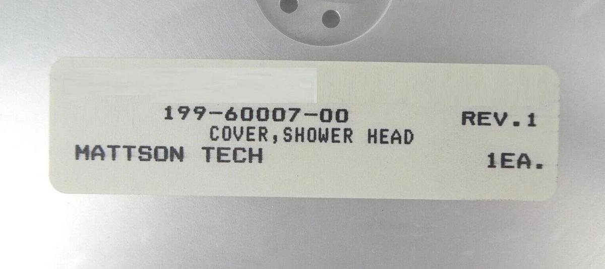 Mattson Technology 199-60007-00 Process Showerhead Reseller Lot of 5 New Surplus