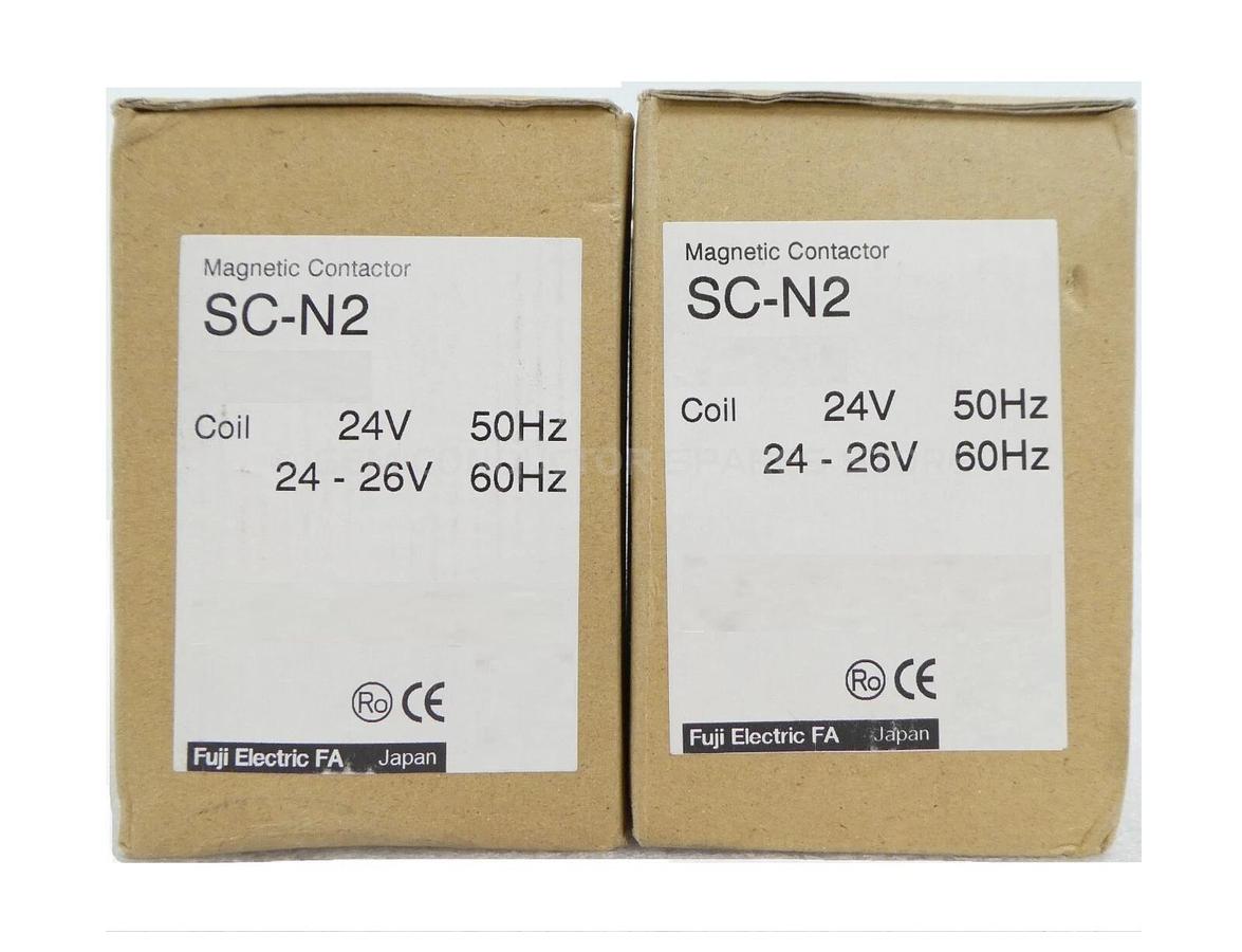 Used Fuji Electric SC35BAA Contactor SC-N2 Novellus 34-00223-00 Lot of 2 New Surplus