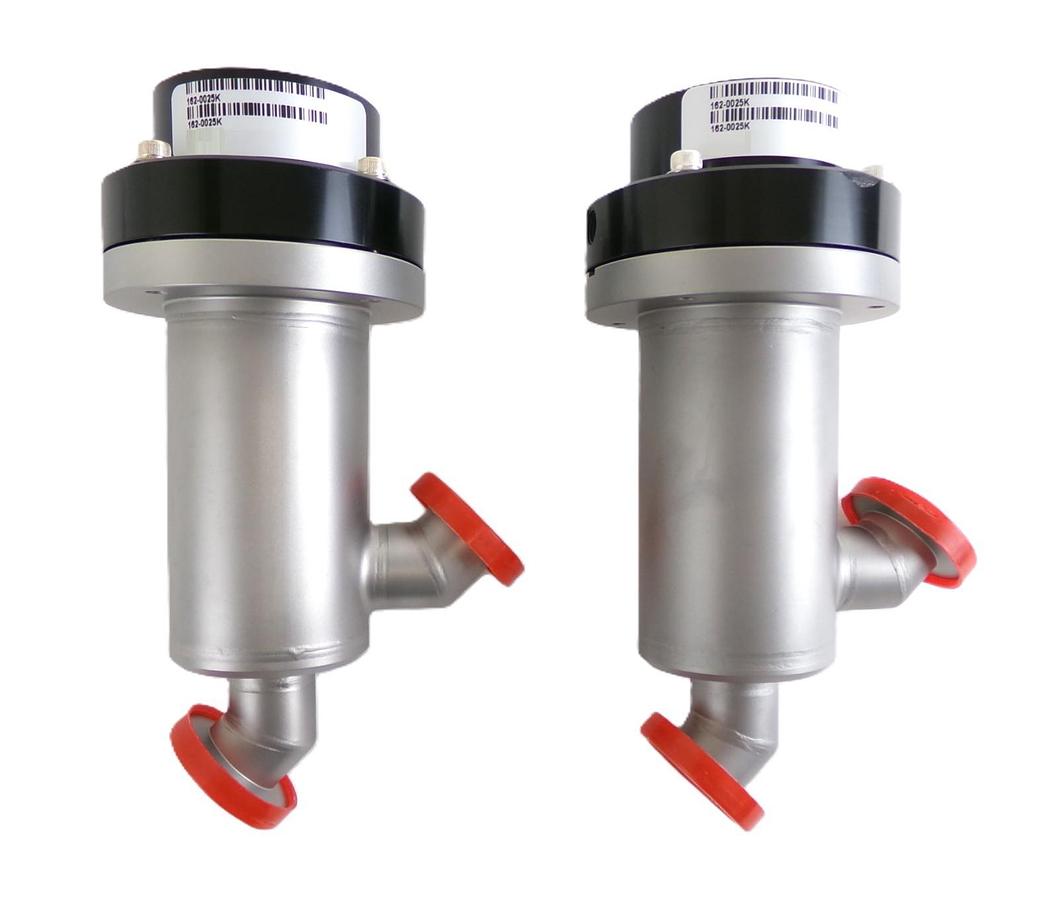 MKS Instruments 162-0025K UHV Angle Valve Reseller Lot of 2 New