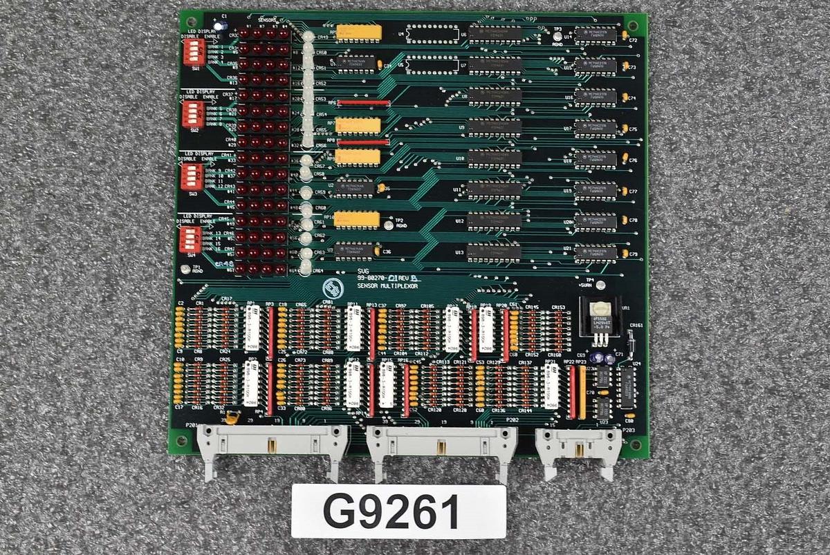 Used SVG 99-80270-01 PCB Sensor Multiplexor Board