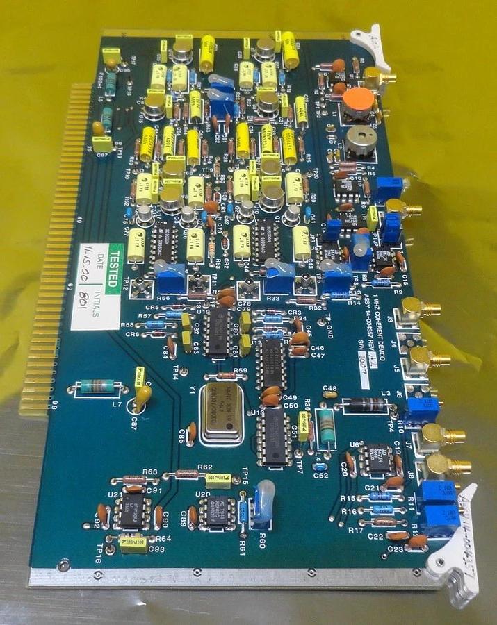 Used Therma-Wave 14-004357 1 MHz Coherent DEMOD PCB Card Used Working