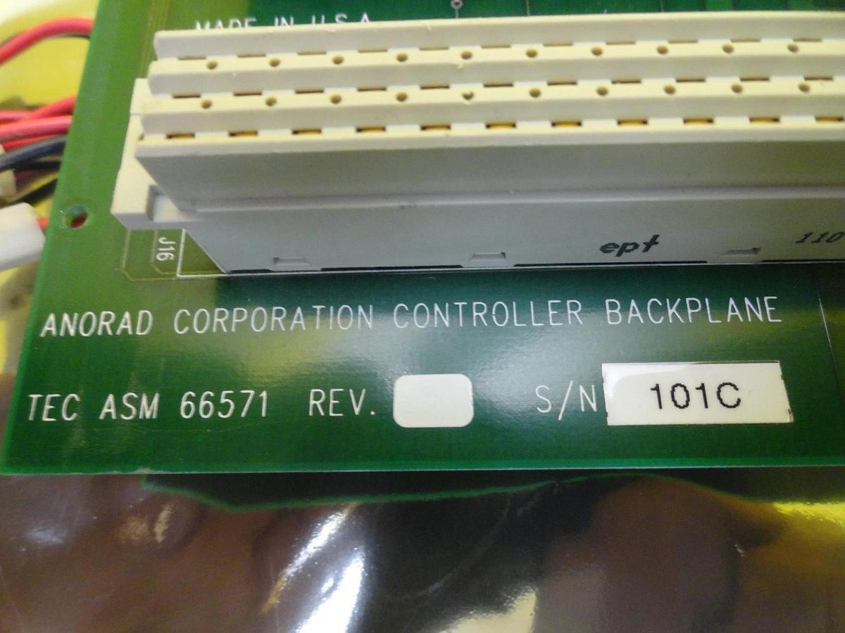 Used Anorad 66571 Controller Backplane PCB Card AMAT Orbot WF 720 Used Working