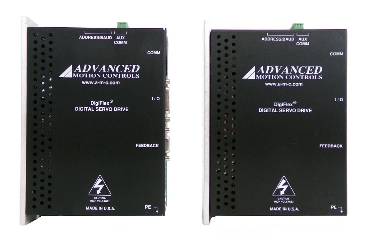 Used Advanced Motion DPQNNIR-015S400-5863 Digital Servo Drive EVG150 Lot of 2 Working