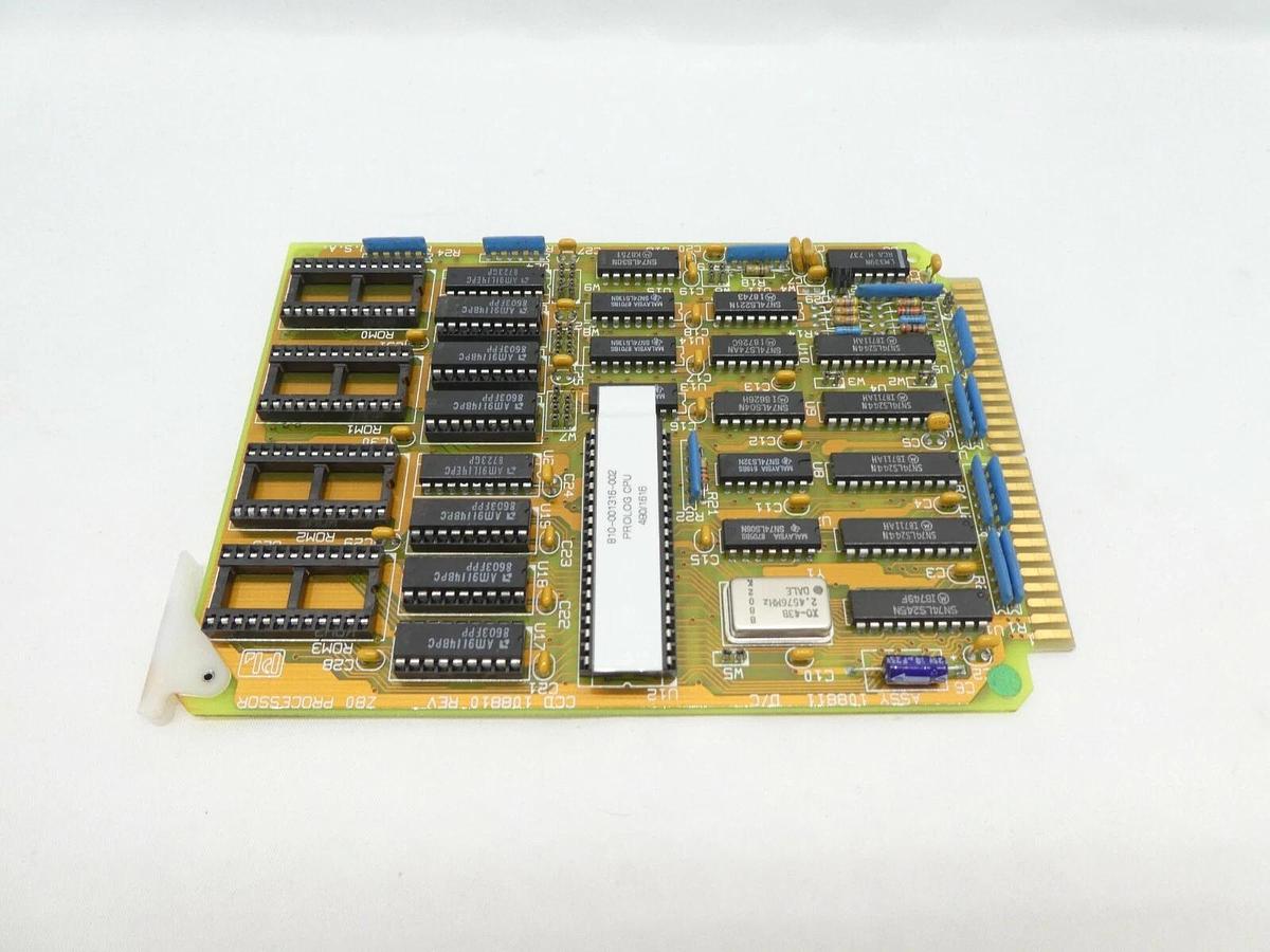 Refurbished PL Pro-Log 108811 Z80 Processor PCB Card Lam 810-001316-002 OEM Refurbished