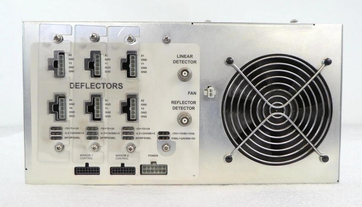 Used AB Sciex 1033545 6-Lens Spectrometer Ion Optic Power Module Untested Surplus