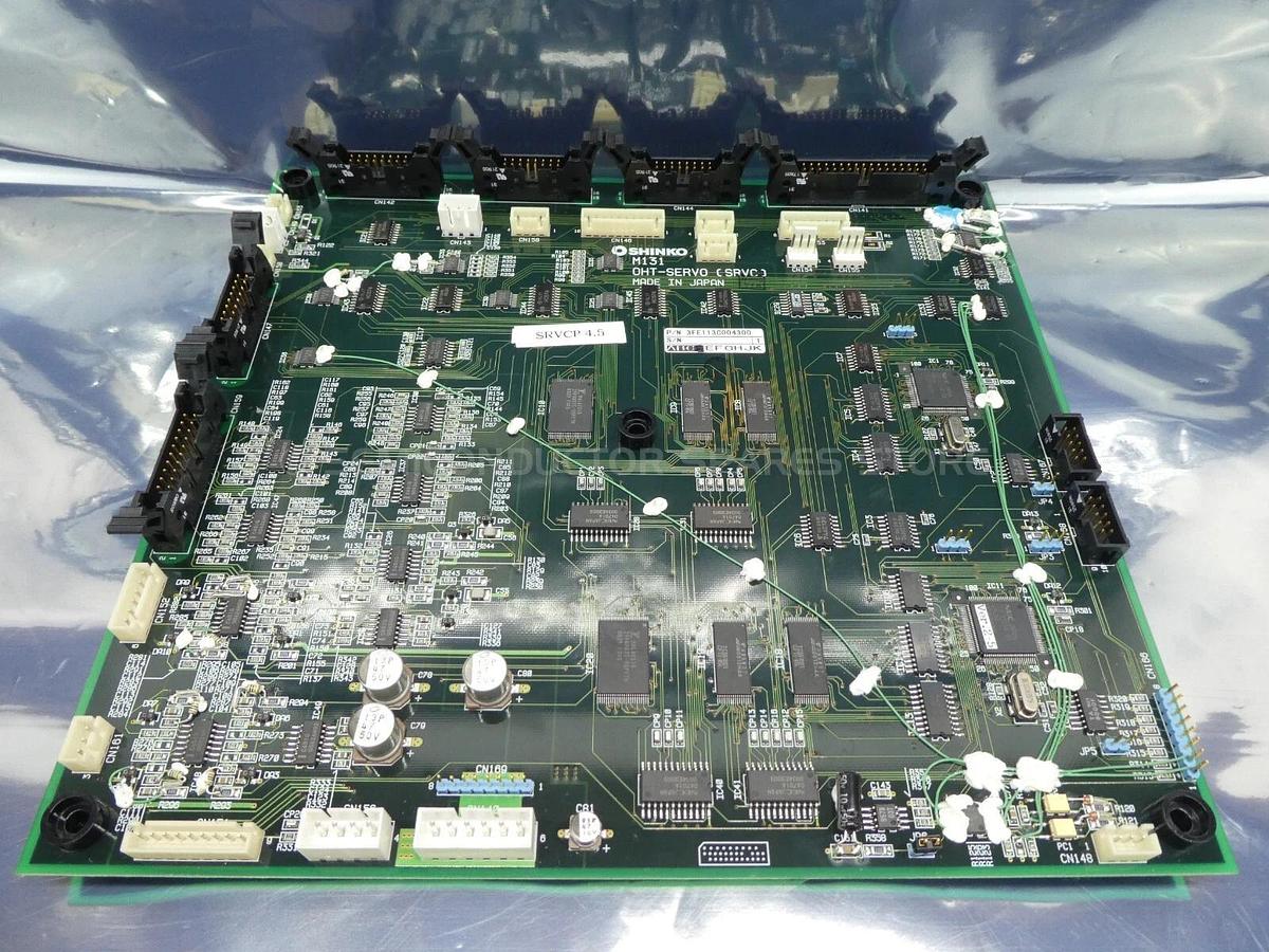 Used Shinko Electric 3FE113C004300 PCB OHT-SERVO (SRVC) M131 SRVCP 4.5 Ver. 2-5 Spare