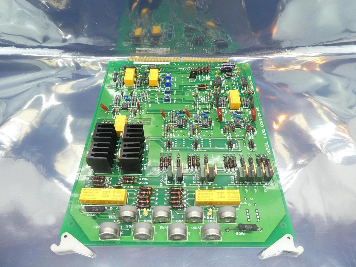 Used JEOL AP002104(00) Lens Control PCB Card LENS CONT(2) PB JSM-6300F SEM Working