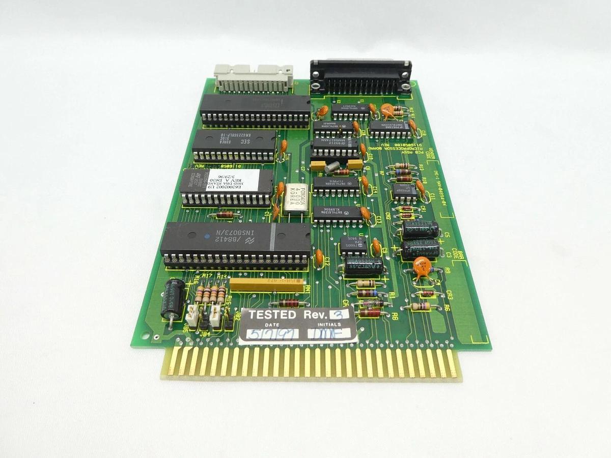 Used Varian Semiconductor D116058002 Microprocessor PCB Card D116058100 350D Spare