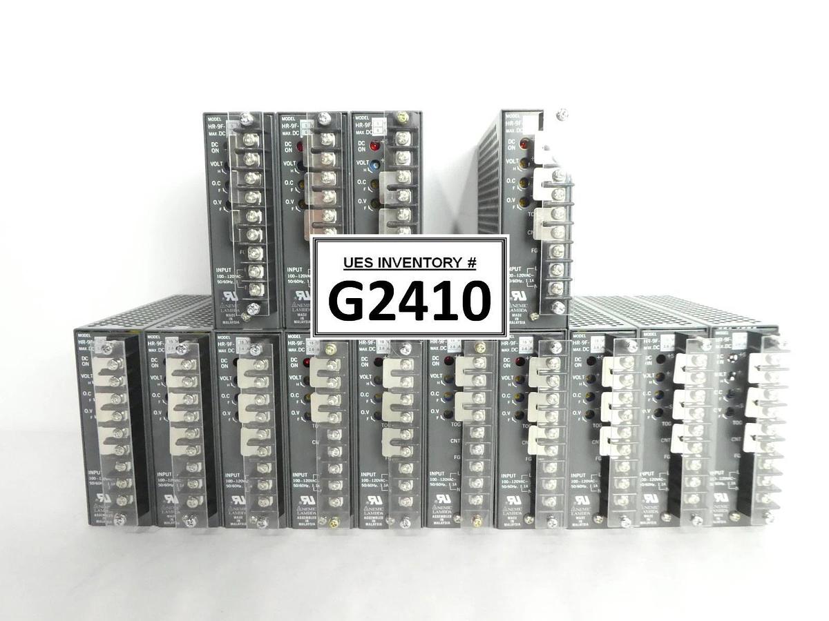 Used Nemic Lambda HR-9F Power Supply 5V 15V 24V Reseller Lot of 14 Used Working
