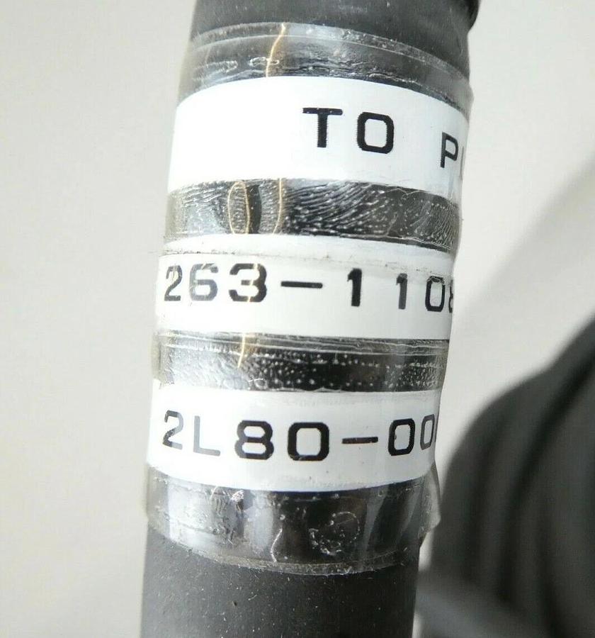 Used Shimadzu 2L86-002203-M1 Turbomolecular Cable TEL 2L80-000297-31 Turbo Working