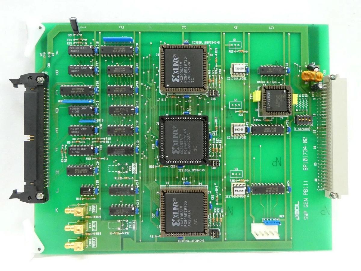 Used JEOL BP101734-02 SWP GEN PB(1) PCB Card JWS-2000 Wafer Review SEM Working