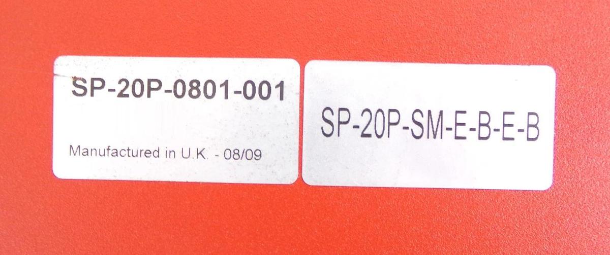 Refurbished SPI Laser SP-20P-0801-001 1040-1200nm Fiber Laser w/PT-P00426 OEM Refurbished
