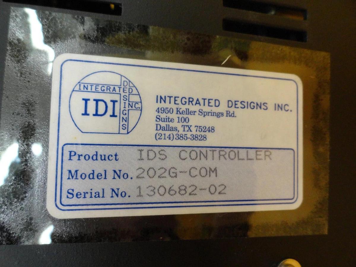 Used IDI 202G-COM IDS Controller Photoresist 2-Card Faulty Alarm Used Tested Working