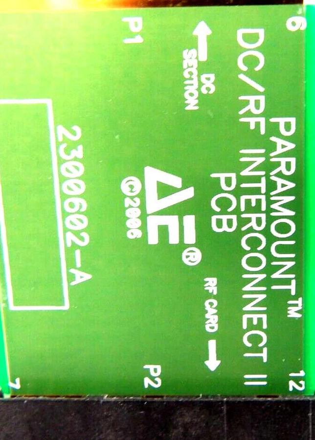 Used AE Advanced Energy 2300727-B Paramount RF V PA PCB RF Generator 1301206 Working