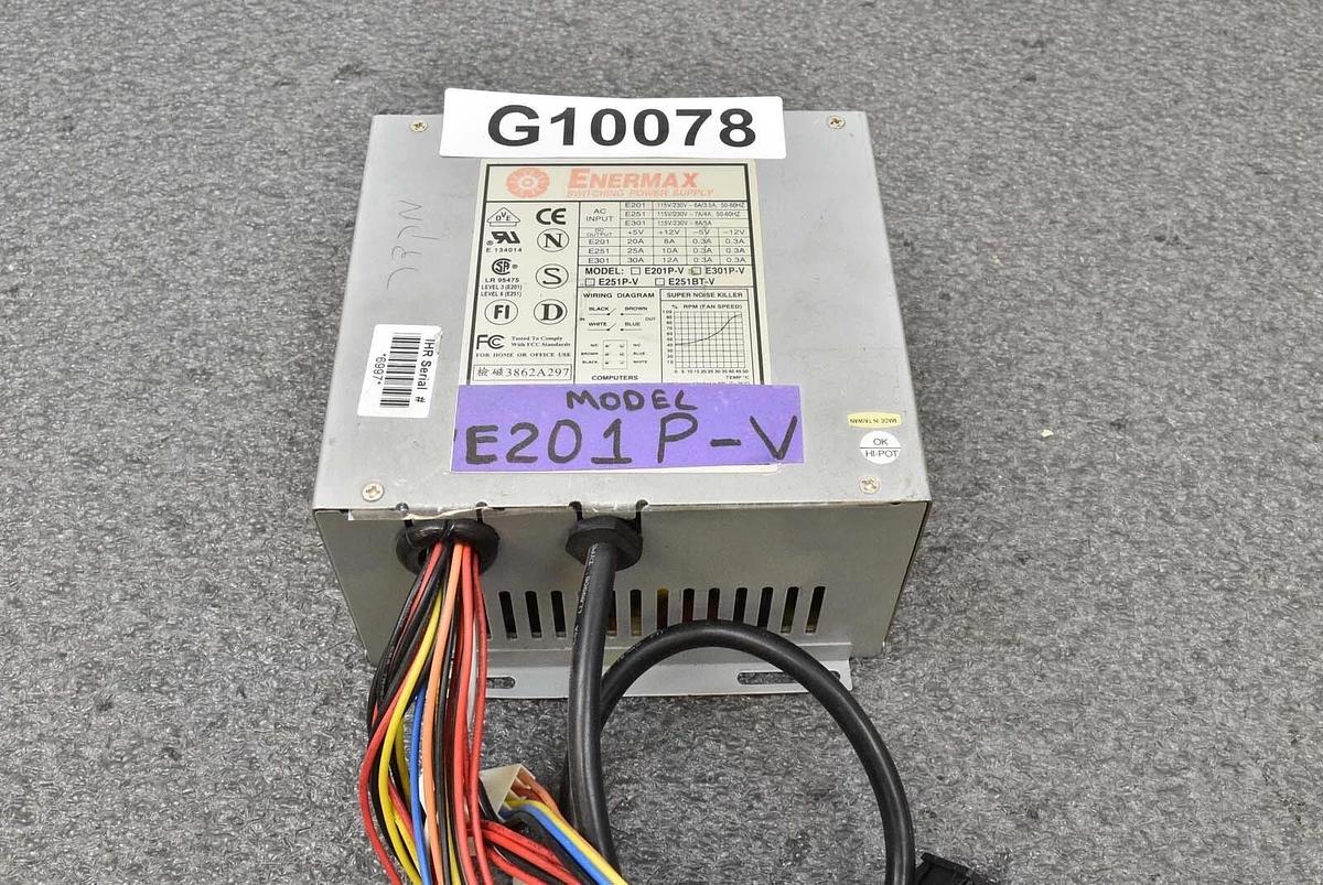 Used Enermax E201P-V Power Supply