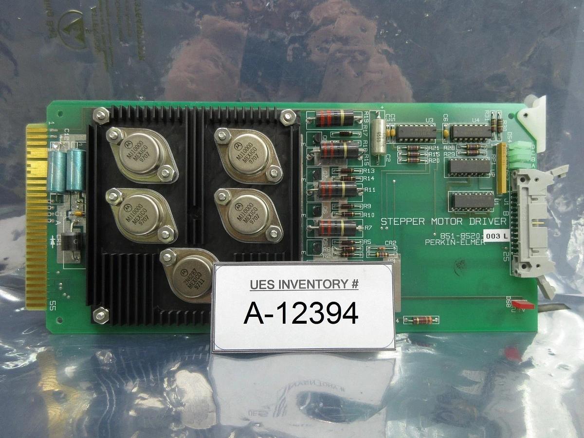 Used Perkin-Elmer 851-8520-003 Stepper Motor Driver PCB Card Rev. L SVG 90S Used