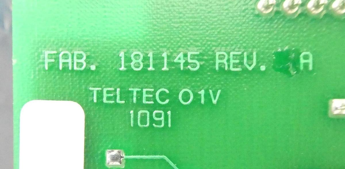 Used Tencor Instruments 181137 Vacuum Drive Sensor PCB 181145 P-2H Working Surplus
