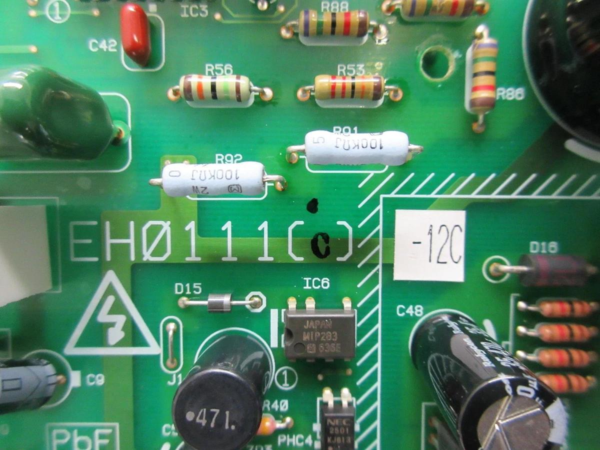 Used DIP EH0111(C)-12C Power Supply PCB EH0111 TEL Tokyo Electron Lithius Working