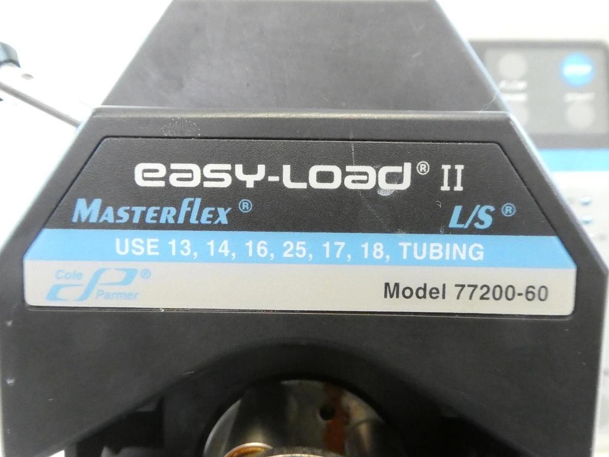 Used Cole-Parmer 7523-20 Digital Drive MasterFlex L/S 77200-60 Easy-Load II Working