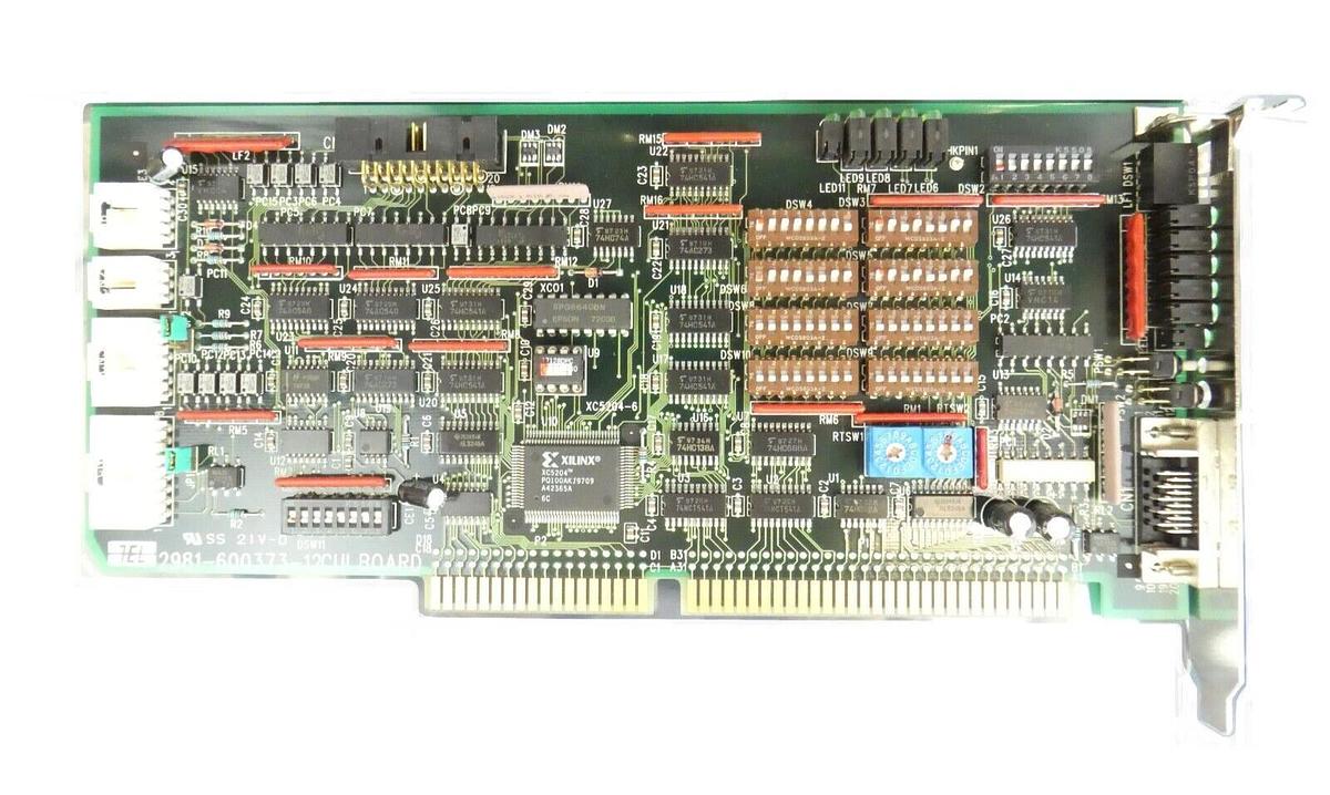 Used TEL Tokyo Electron 2981-600373-12 CUI Board PCB Card ACT8 Working Surplus