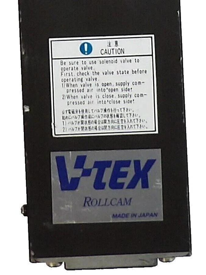 Used V-Tex IRI-10071 Pneumatic Gate Valve ROLLCAM Working Surplus