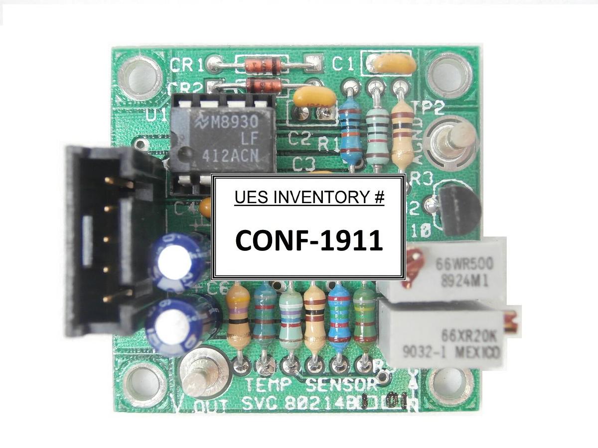 Used SVG Silicon Valley Group 80214B101 Temperature Sensor PCB 80214B 90S Working