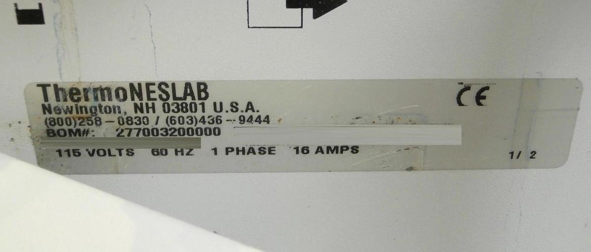 Used EX 17 Thermo Neslab 277003200000 Recirculating Bath Digital Plus Tested Working
