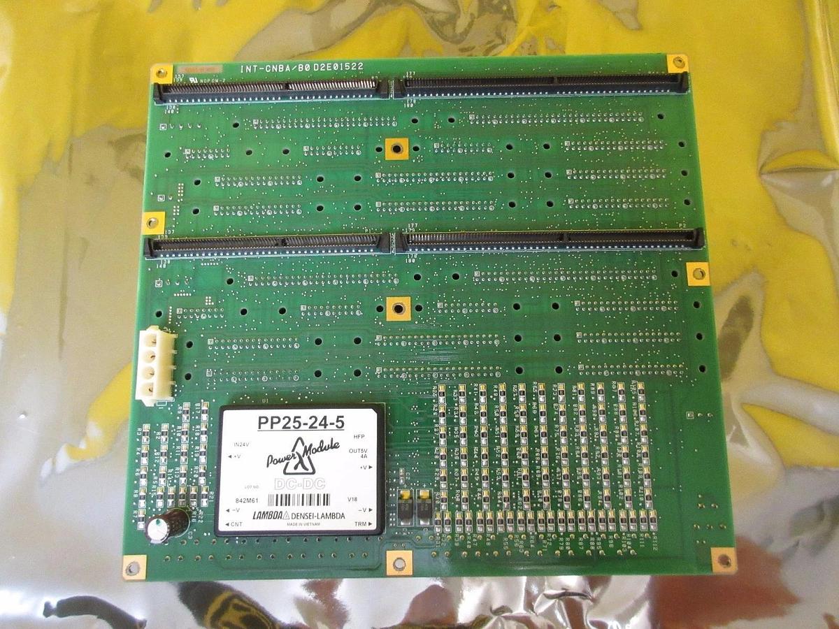 Used Kokusai Electric D2E01522 Interface Backplane Board INT-CNBA PCB Used Working