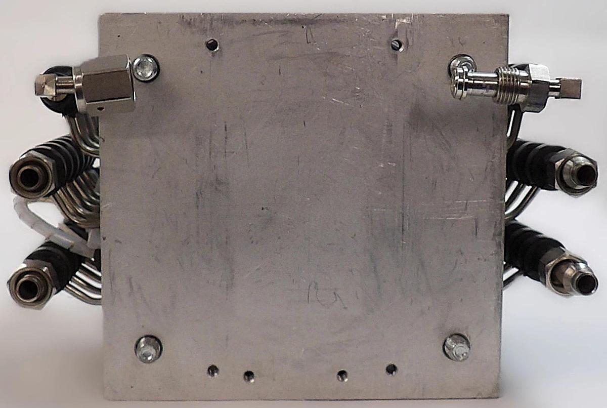 Used MKS Instruments Unmarked Ozone Generator Stack Assembly AX8400 Series Working