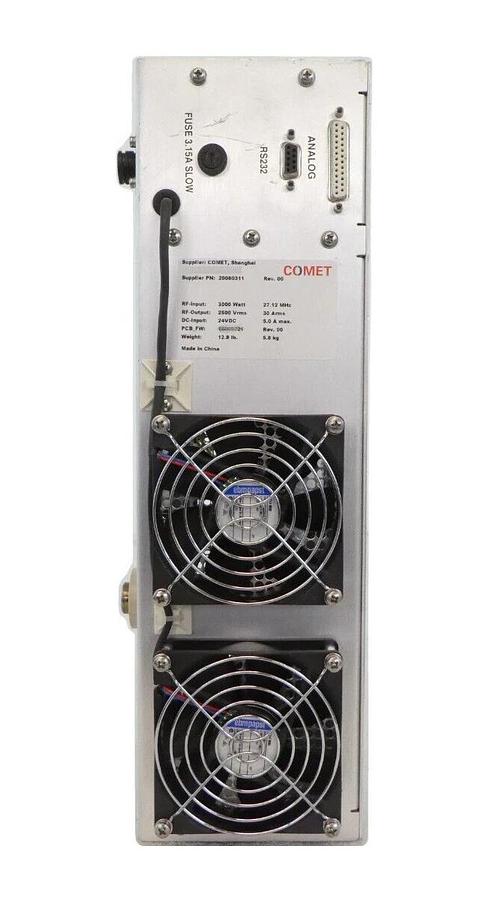 Used Comet Technologies 20080311 RF Match 3000W @ 27.12MHz Working Surplus