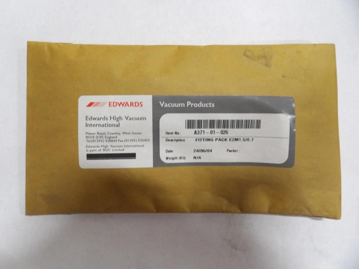 Refurbished E2M1.5 Edwards A371-22-919 Rotary Vane Vacuum Pump IPN 500662234 Refurbished