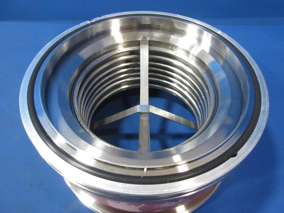 Used MKS Instruments Stainless Steel Dampening Bellow Pipe HPS Used Working