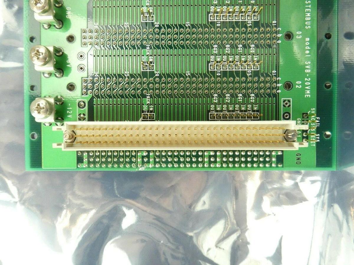 Used SRC SVB-20VME 20-Slot VME Backplane Board PCB TEL Tokyo Electron MARK 8 Working