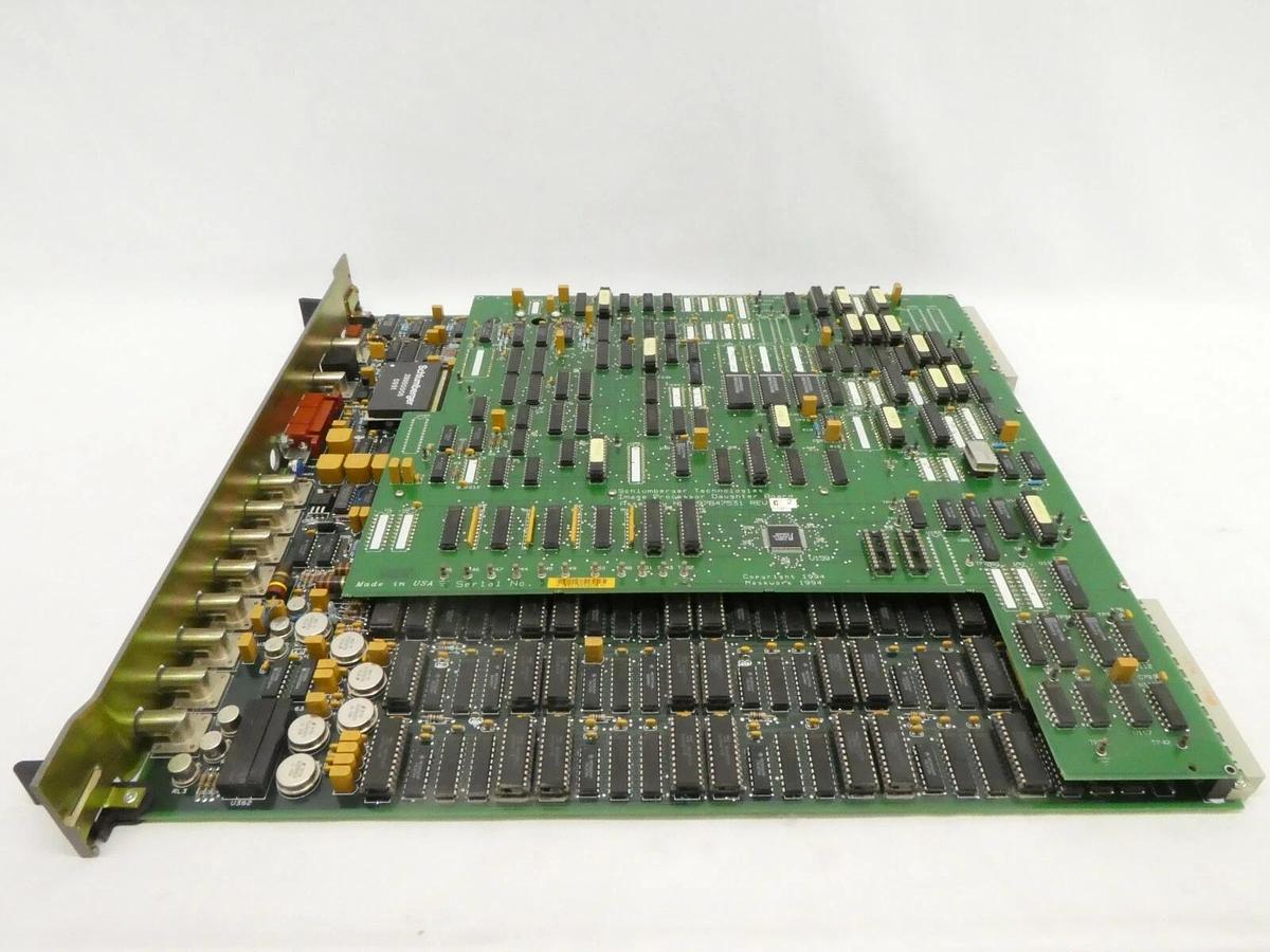 Used Schlumberger 97847535 Image Processor PCB Card IDS-1000 97847533 97847531 Spare